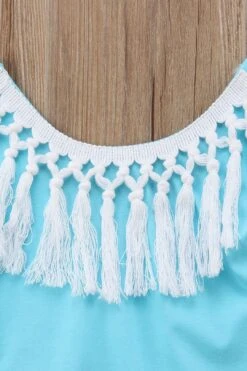 Baby Girl Short Oh My Blue Jumpsuit Olla -Layer Outfit 4877047988267 4