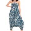 Elephant Print Harem Pants / Jumpsuit -Layer Outfit 4884506542170 1