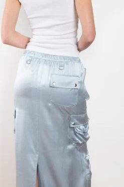 Satin Cargo Skirt 13 Satin Cargo Skirt -Layer Outfit 50746095370568 3