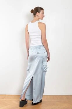 Satin Cargo Skirt 19 Satin Cargo Skirt -Layer Outfit 50746095534408 9