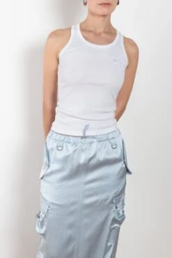 Satin Cargo Skirt 15 Satin Cargo Skirt -Layer Outfit 50746095731016 5