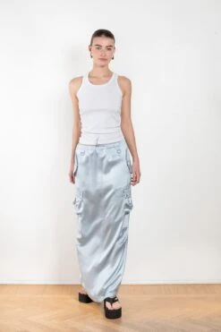 Satin Cargo Skirt 12 Satin Cargo Skirt -Layer Outfit 50746095894856 2