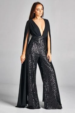 Evening Jumpsuit -Layer Outfit 5682149752878 5