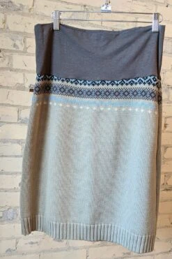 M/L Chunky Wool Sweater Skirts 11 M/L Chunky Wool Sweater Skirts -Layer Outfit 5761873707054 4