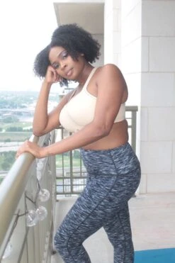 Panache Wired Sports Bra Latte -Layer Outfit 5769342189603 5