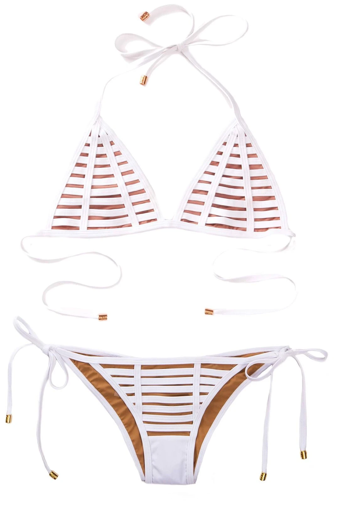 Hard Summer Triangle Top - White 15 Hard Summer Triangle Top - White - Image 13
