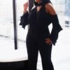Victoria Jumpsuit- Black -Layer Outfit 6544727343217 1