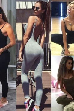 Women's Jumpsuit Sexy Bodycon Hot Backless Summer Jumpsuit Clothes -Layer Outfit 6955110105177 7