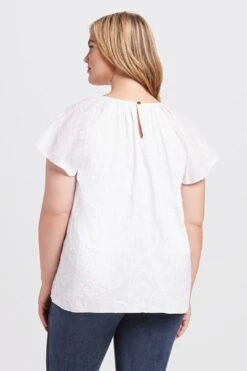 Jacquard Gathered Top 14 Jacquard Gathered Top -Layer Outfit 7195966079089 4