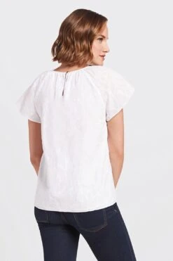 Jacquard Gathered Top 15 Jacquard Gathered Top -Layer Outfit 7195966308465 5