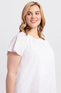 Jacquard Gathered Top 13 Jacquard Gathered Top -Layer Outfit 7195966898289 3