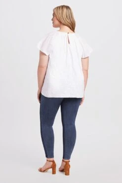 Jacquard Gathered Top 19 Jacquard Gathered Top -Layer Outfit 7195967520881 9