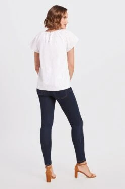 Jacquard Gathered Top 17 Jacquard Gathered Top -Layer Outfit 7195980234865 7