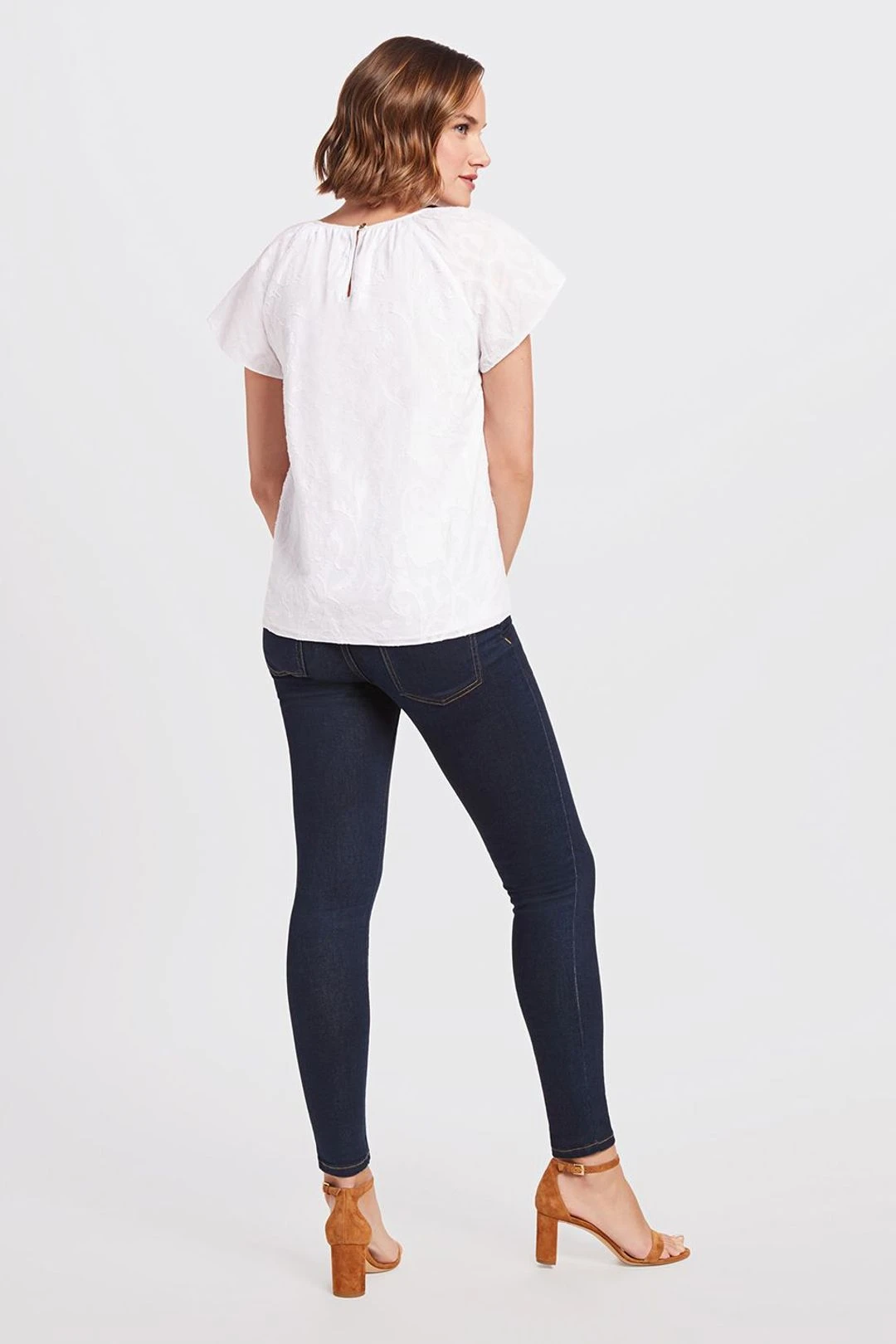 Jacquard Gathered Top 9 Jacquard Gathered Top - Image 7