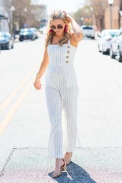 Across The Bay Jumpsuit, White-Black -Layer Outfit 7673922125882 5