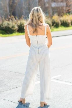 Across The Bay Jumpsuit, White-Black -Layer Outfit 7673922224186 7