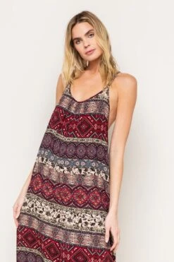 Wide Leg Printed Jumpsuit -Layer Outfit 8764481896505 4