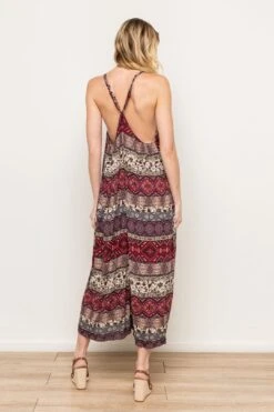 Wide Leg Printed Jumpsuit -Layer Outfit 8764481994809 7