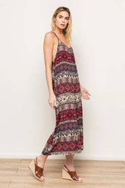 Wide Leg Printed Jumpsuit -Layer Outfit 8764482322489 6